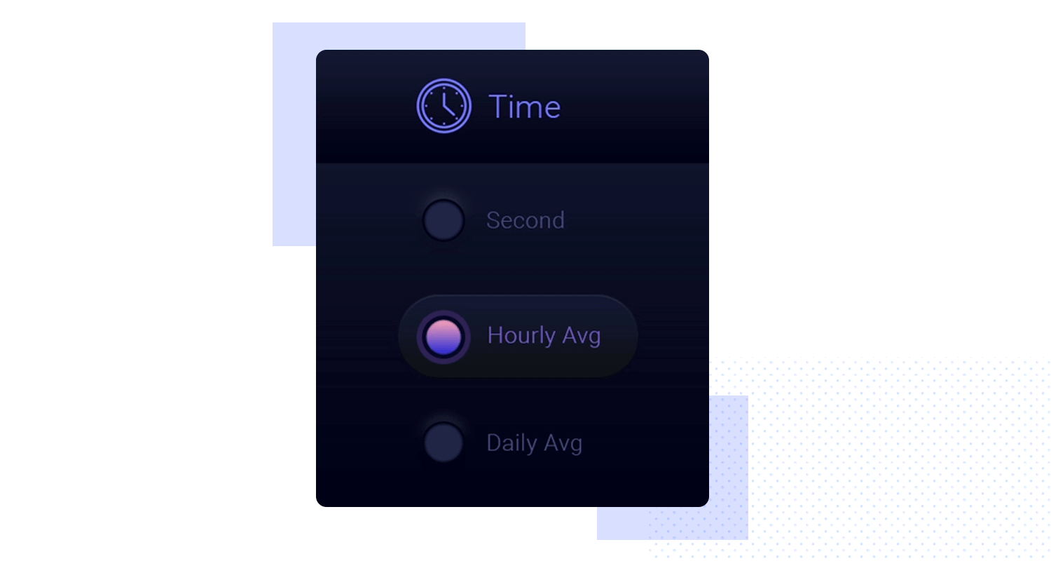 mobile radio button example