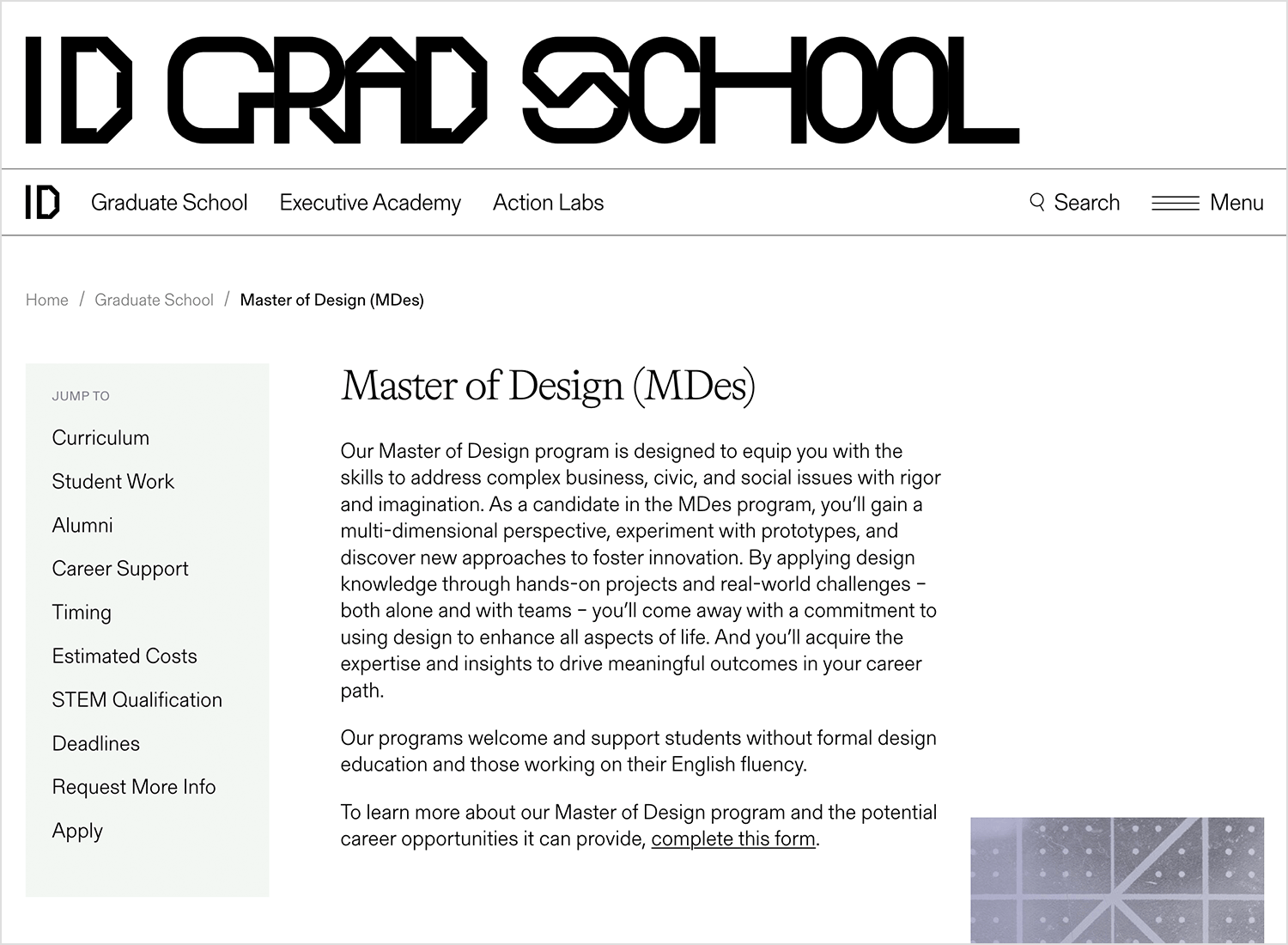 ux design masters in chicago